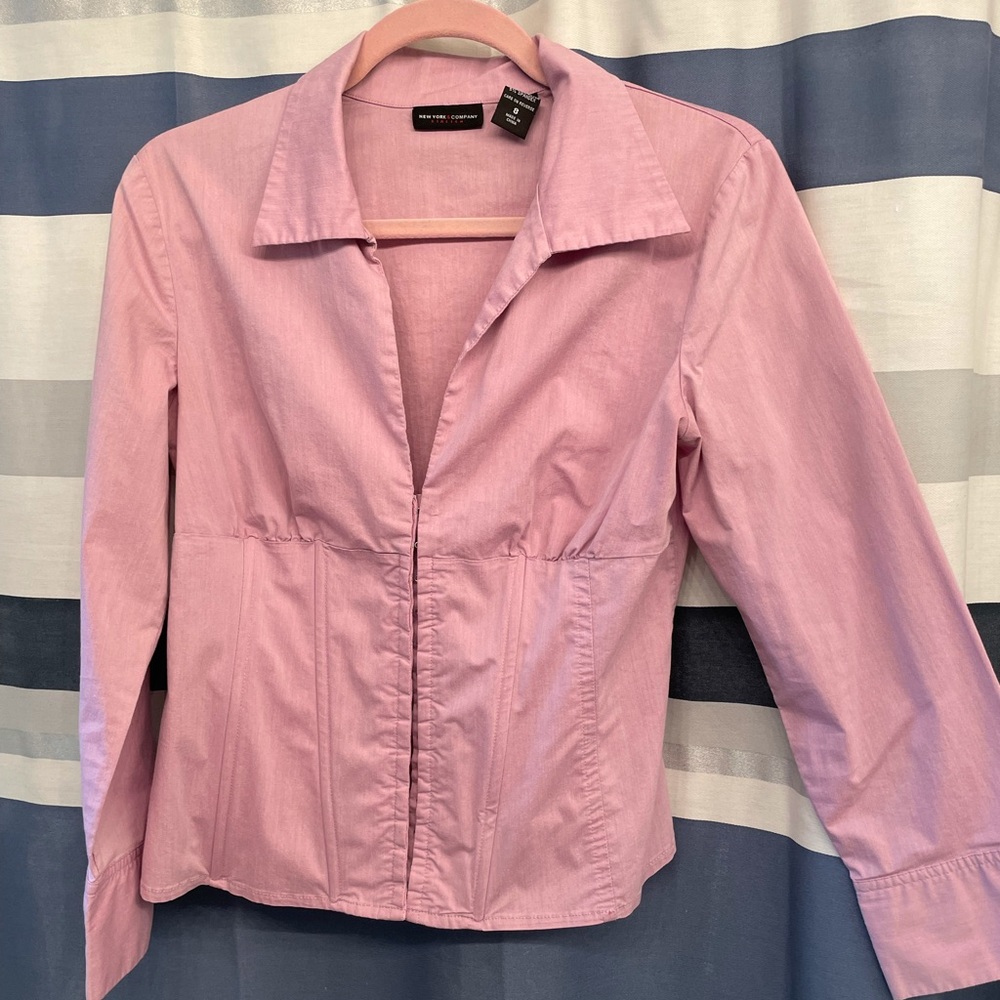 Lavender blouse